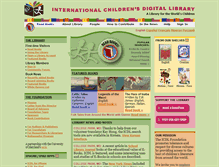 Tablet Screenshot of en.childrenslibrary.org